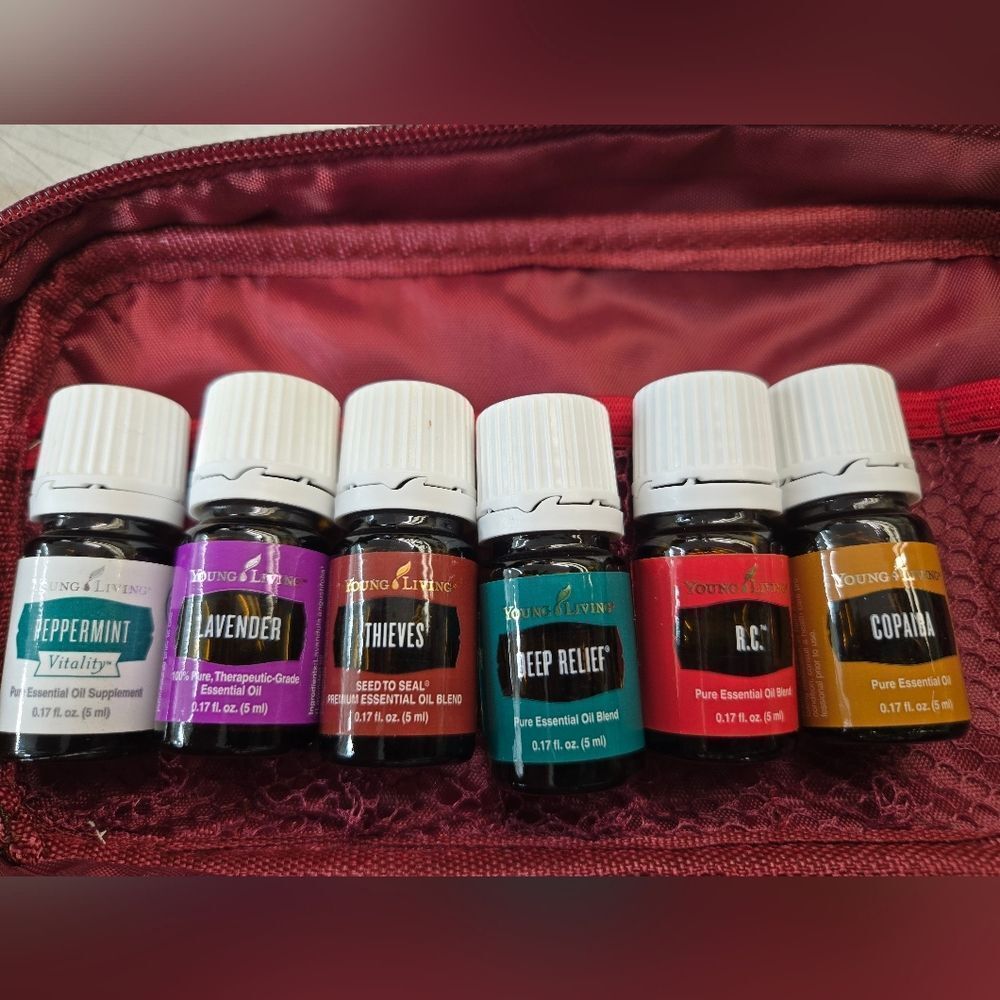 Young Living Essential Oils Set Of 6 New TAKING OFFERS